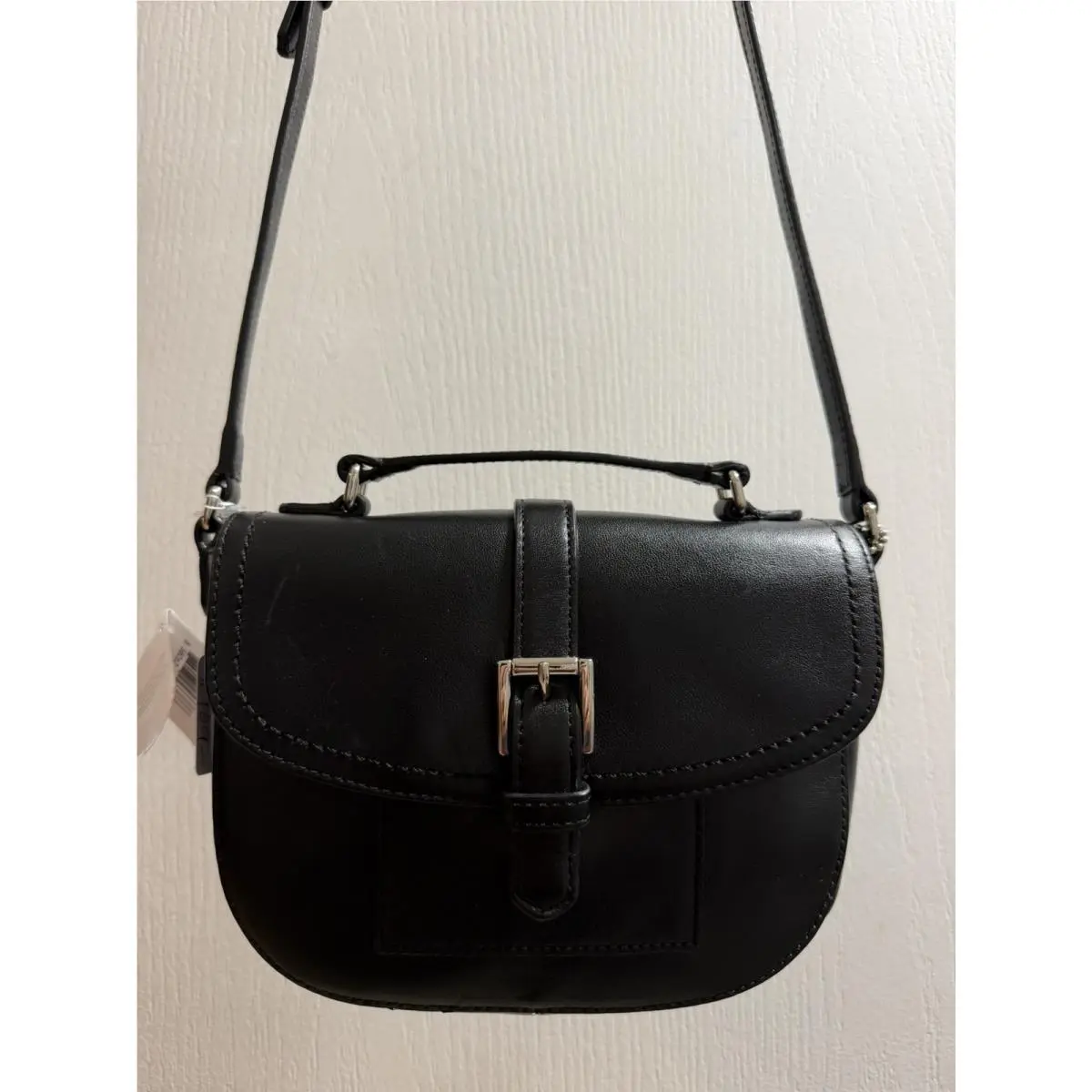 Coach Charlie Anderson Black Leather Crossbody F51286 Bag