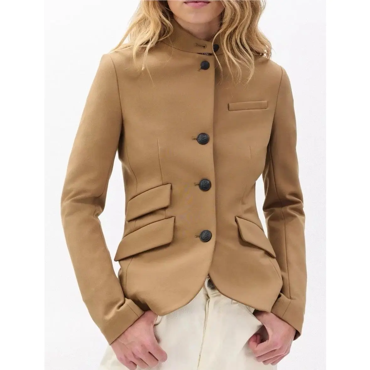 Rag Bone Slade Japanese Wool Blazer/jacket in Camel Sz 4