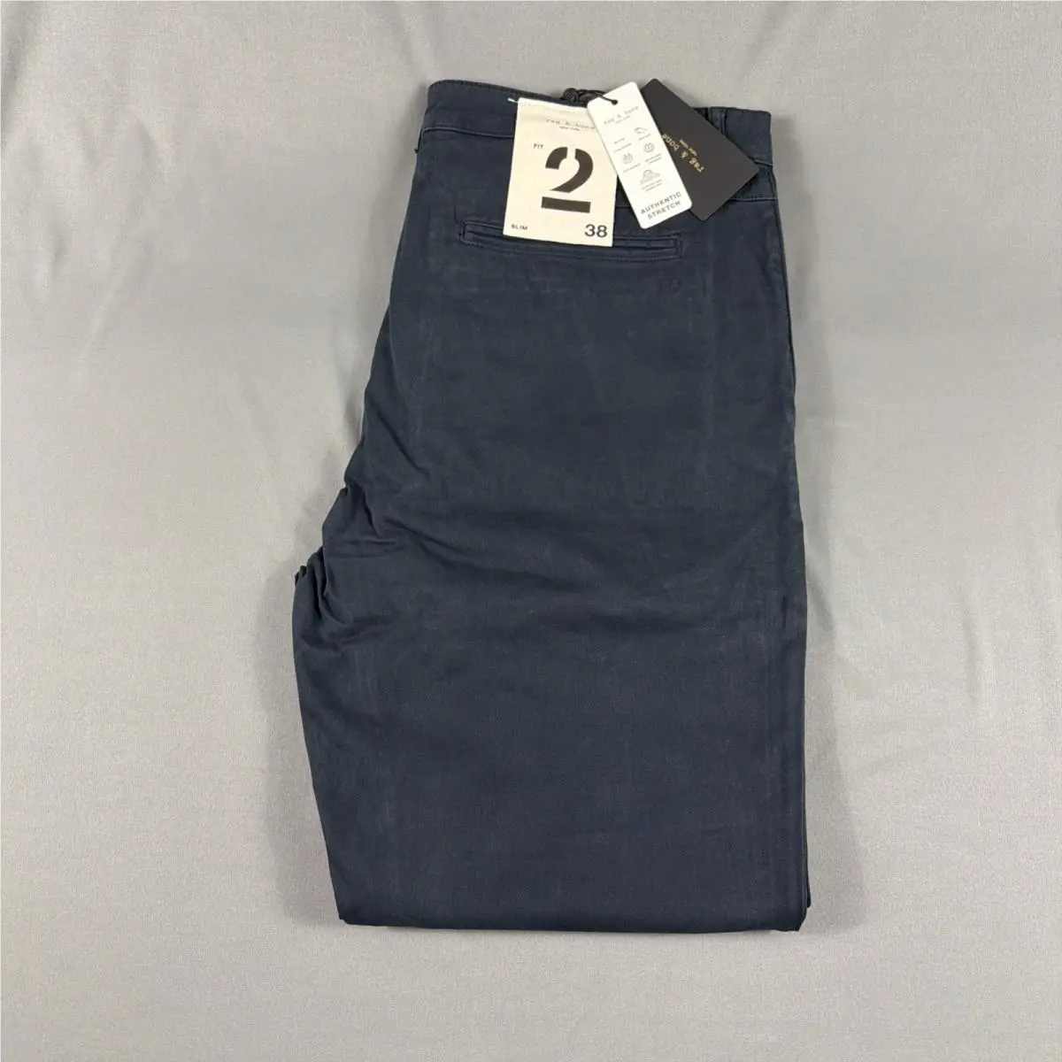Rag Bone Fit 2 Stretch Twill Chino 38 x 32 Salute Cotton Spandex
