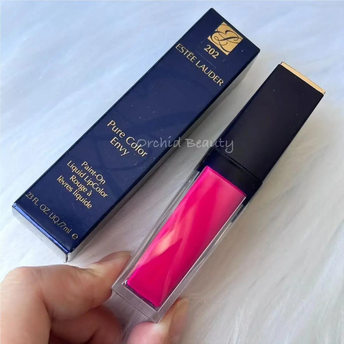 Estee Lauder Paint On Liquid Lip Color Full Size 202 Snapped Up (Matte) by Estée Lauder