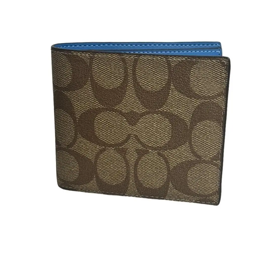 Coach Wallet In Signature Canvas
