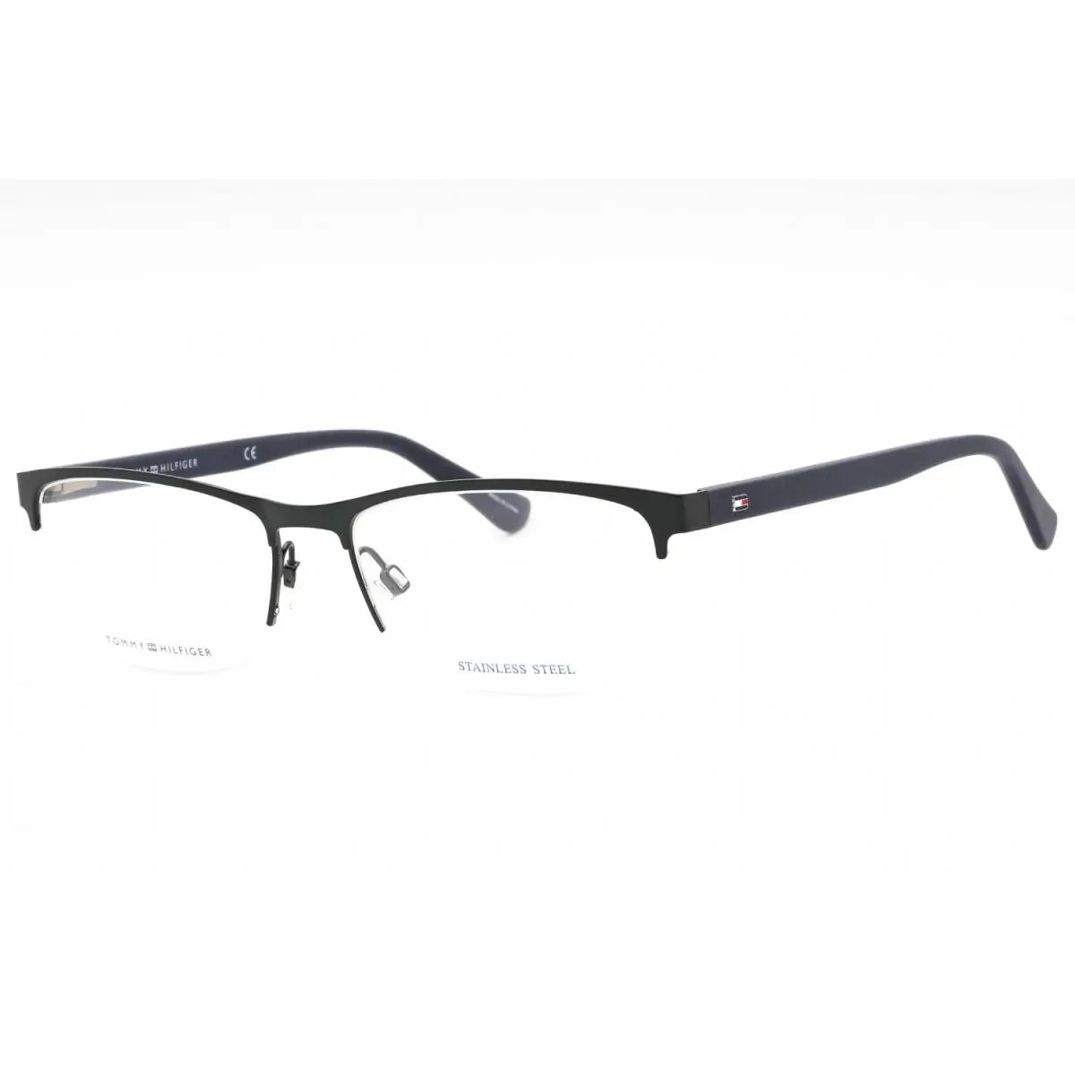 Tommy Hilfiger TH1528-PJP-56 Eyeglasses Frame Size 56mm 17mm 145mm Blue Men 762