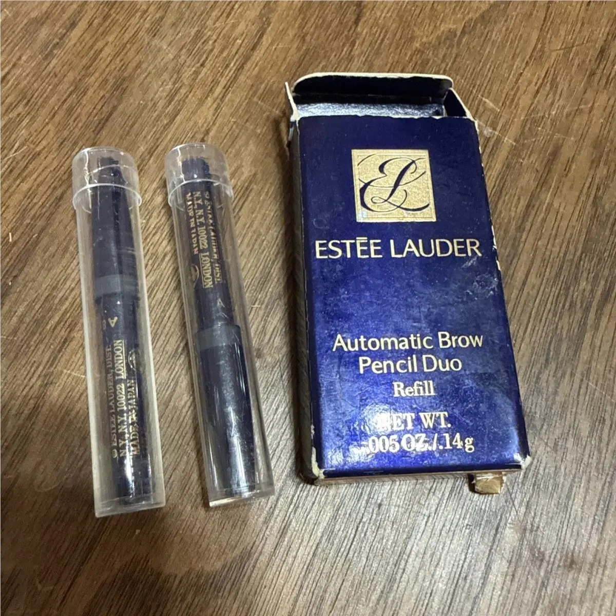 Estee Lauder Automatic Brow Pencil Duo Refill 03 Soft Black Two Only