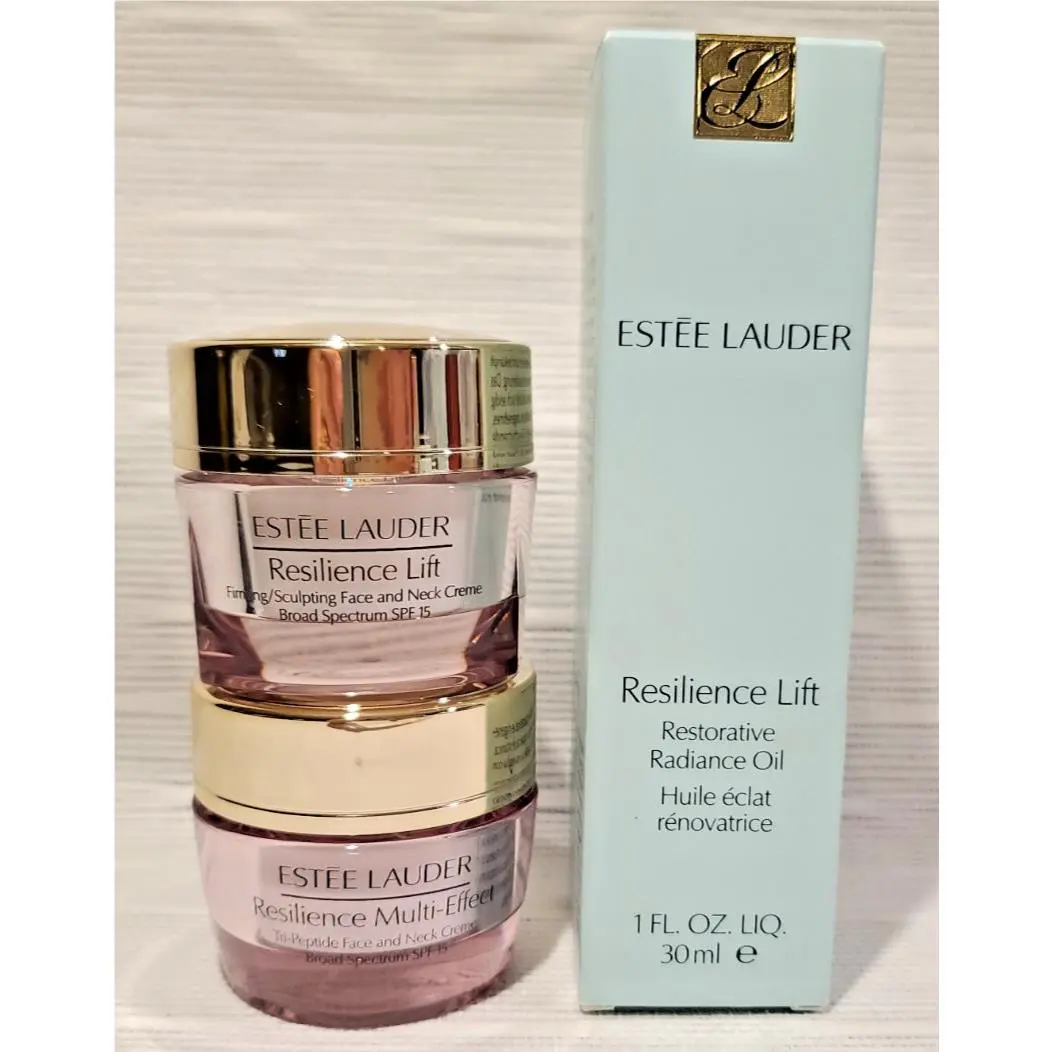 Estee Lauder Luxury Products -3 Items- Resilience Lift Multi Effect Face Neck