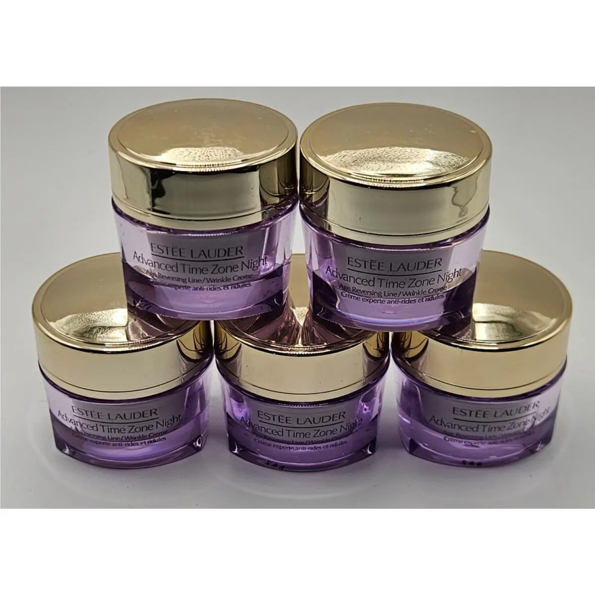5 Estee Lauder Advanced Time Zone Night Age Reversing Line Wrinkle Creme 15ml