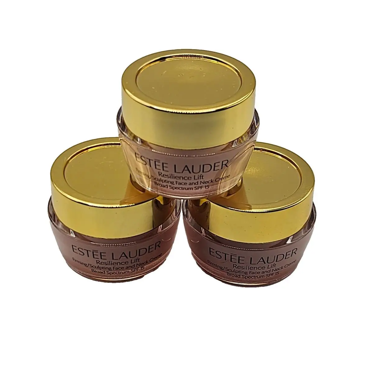 3 Estee Lauder Resilience Lift Firming/sculpting Face and Neck Creme .5 oz by Estée Lauder