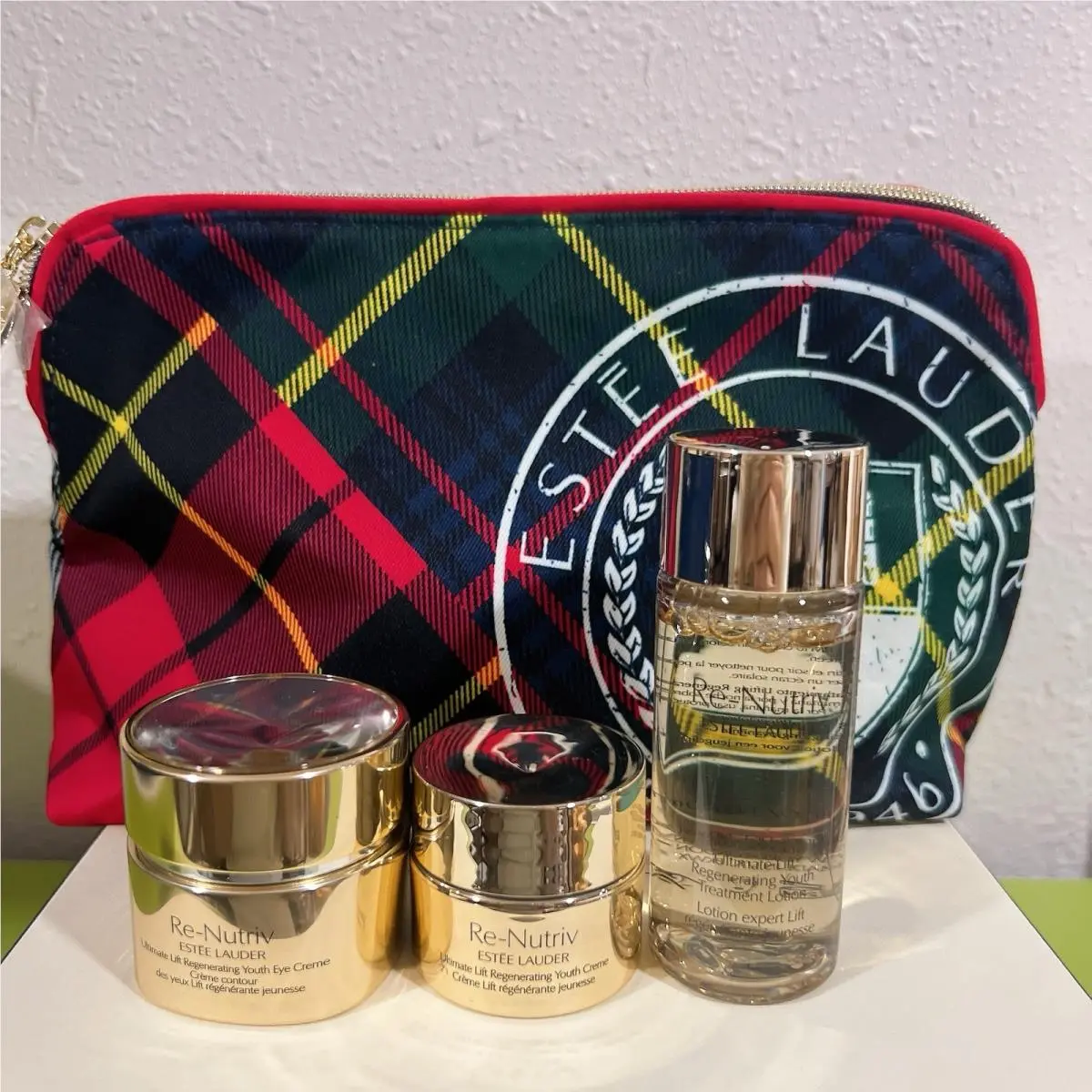 Estee Lauder Re-nutriv Eye Creme Fullsize 15ml+ Youth Creme 15ml + Lotion 30ml