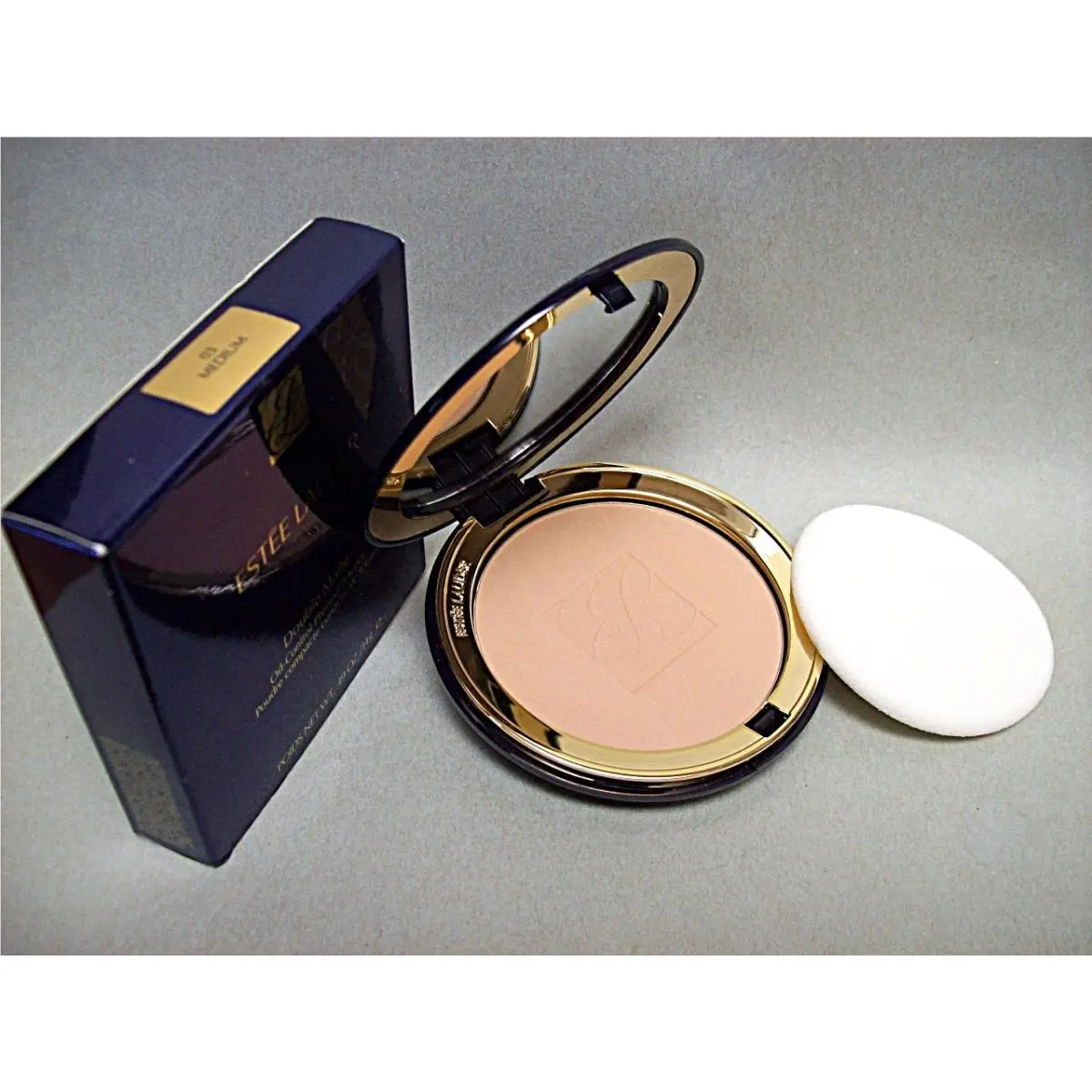 Estee Lauder Double Matte Oil-control Pressed Powder 03 Medium .49 oz Rare