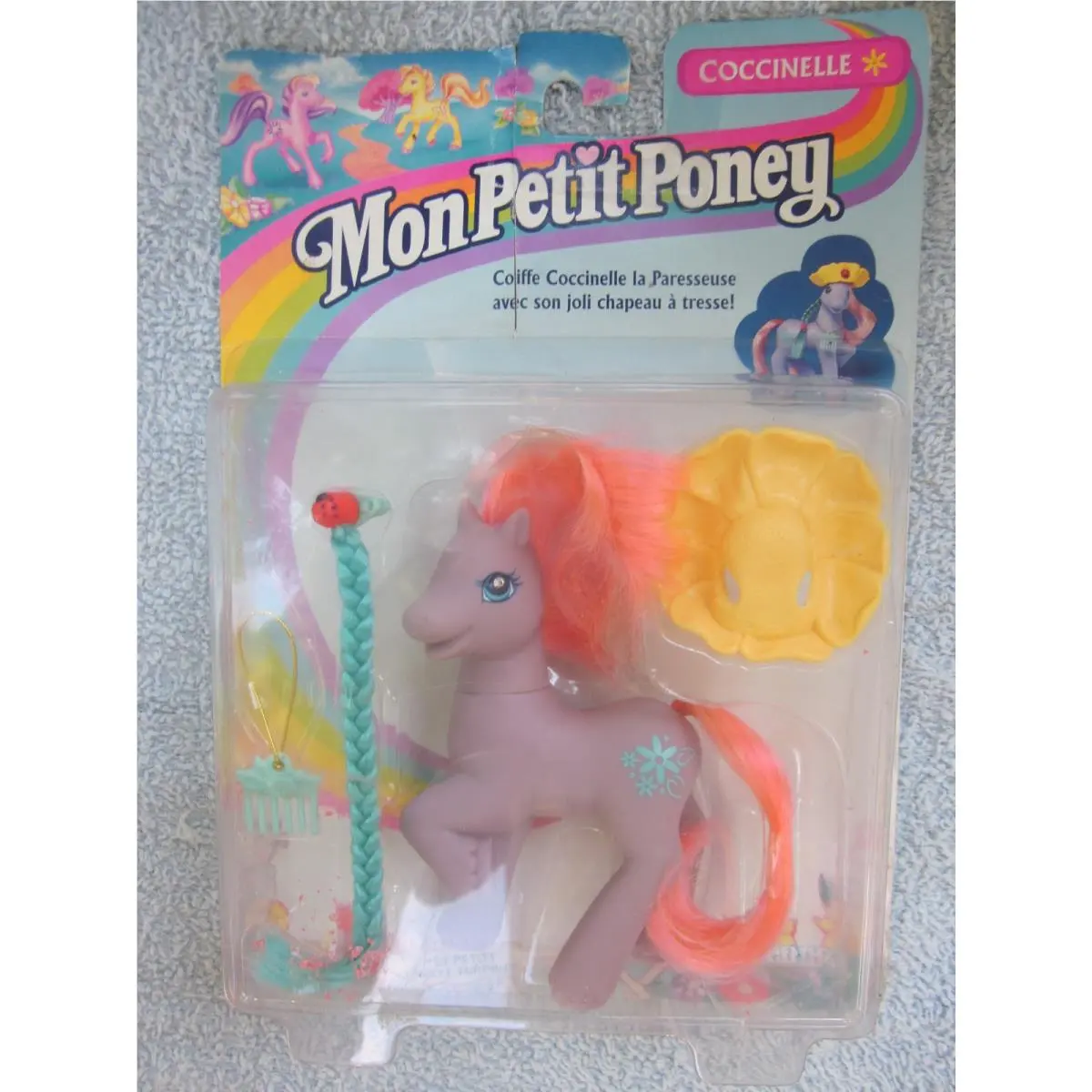 Vtg 1997 Monpetit Poney Coccinelle - My Little Pony in Package Read