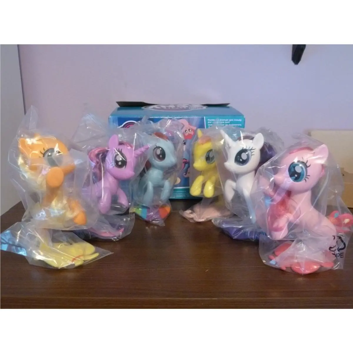 My Little Pony Seapony Collection Pack Figures 6-Piece Set Mermaid Ponies