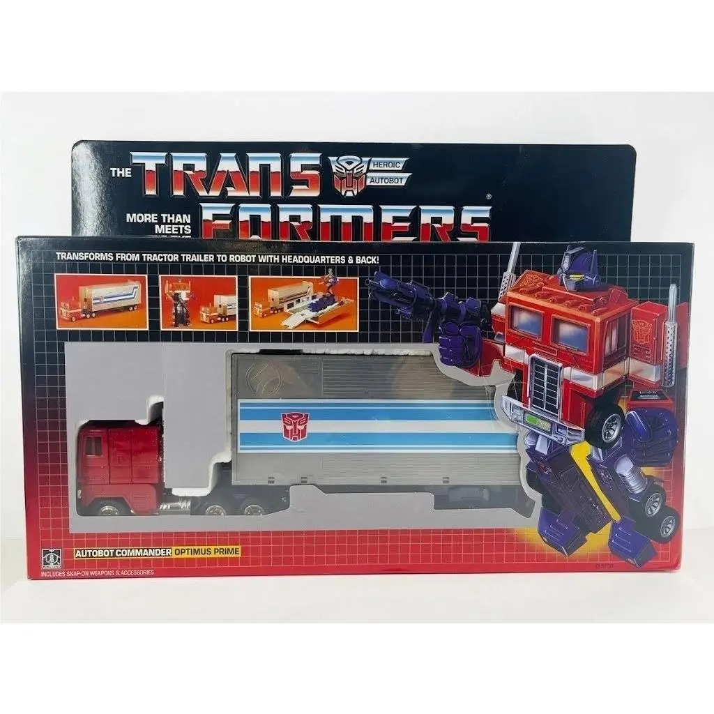Transformers G1 Autobot Commander Optimus Prime Transforming Toy