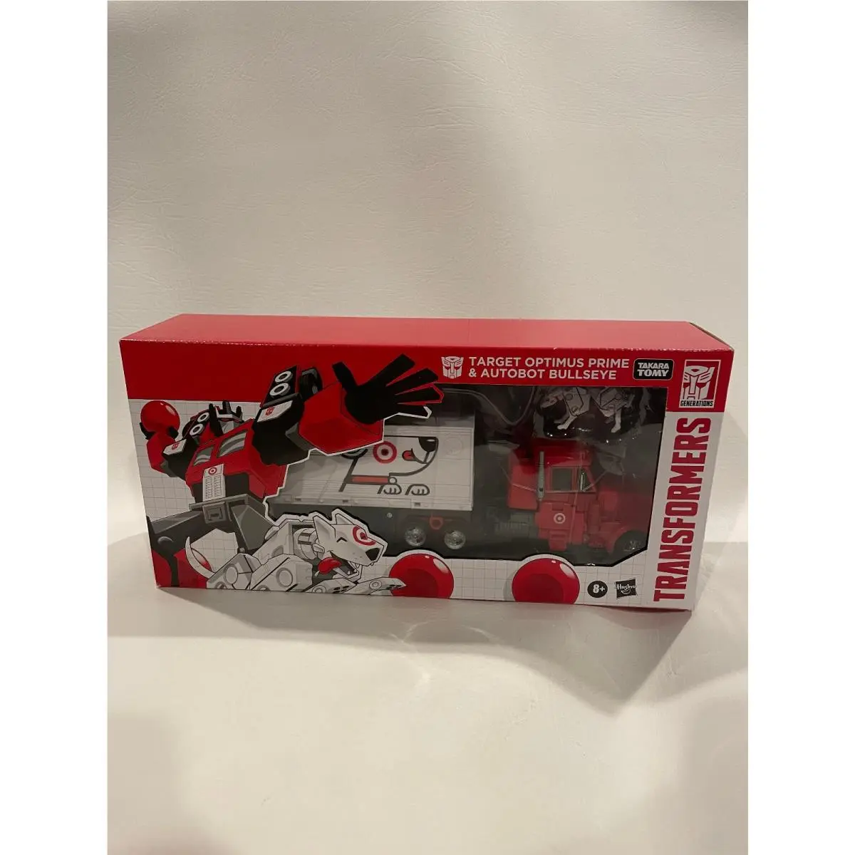 Transformers Optimus Prime Autobot Bullseye Takara Tomy Hasbro Target Exclusive