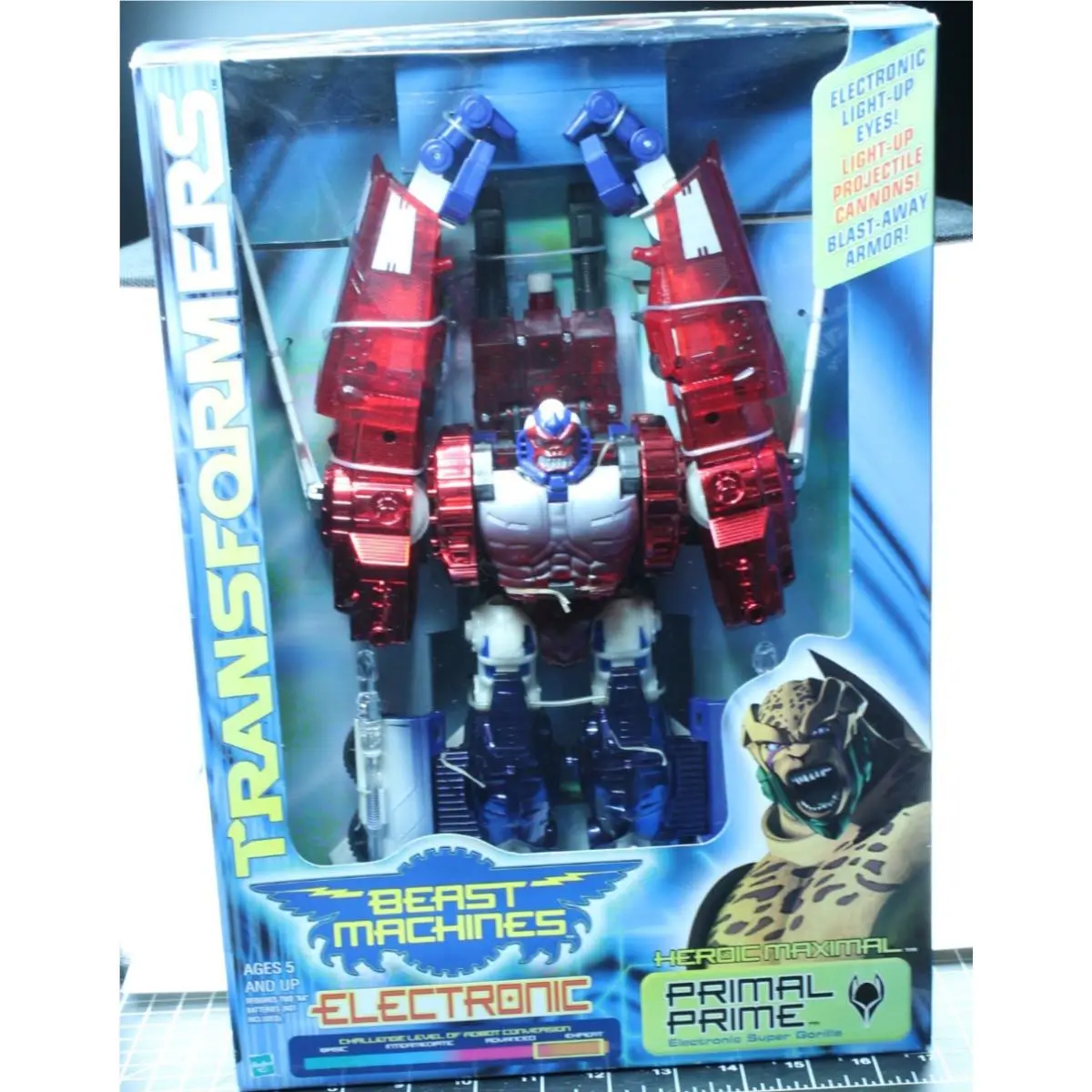 Transformers Beast Machines Primal Prime Supreme Class Electronic 2000