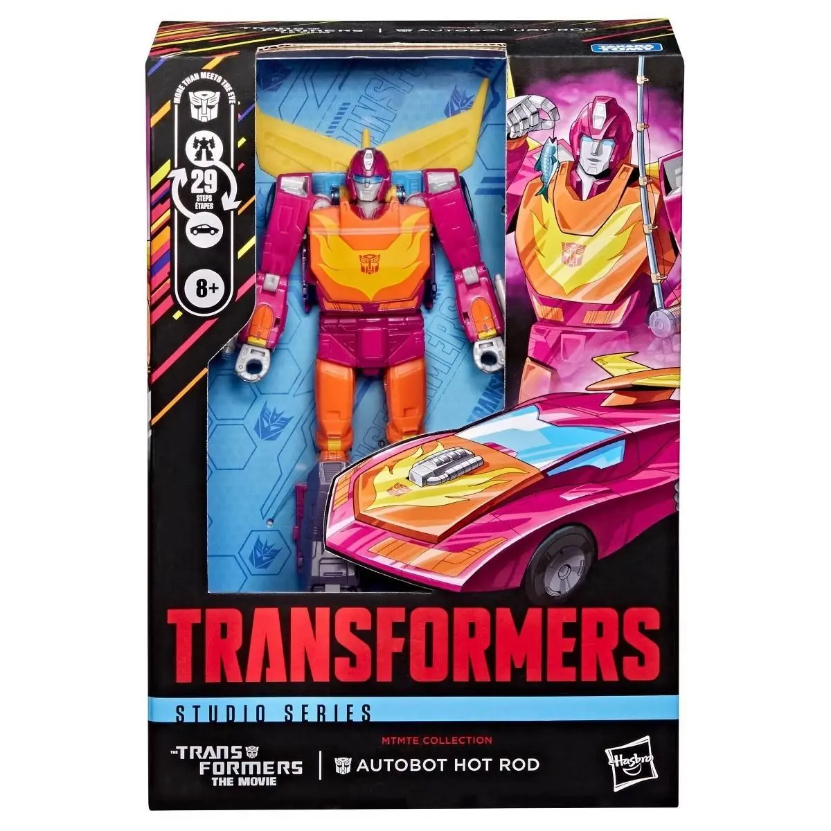 Transformers Studio Series Mtmte Collection Hot Rod Voyager Class The Movie