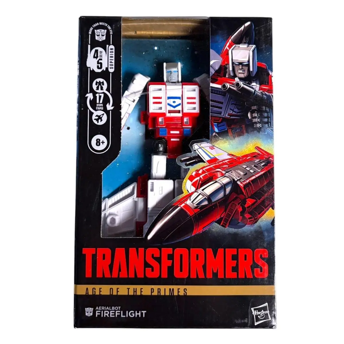 Transformers Age of The Primes Fireflight Deluxe Aerialbot Figure Superion