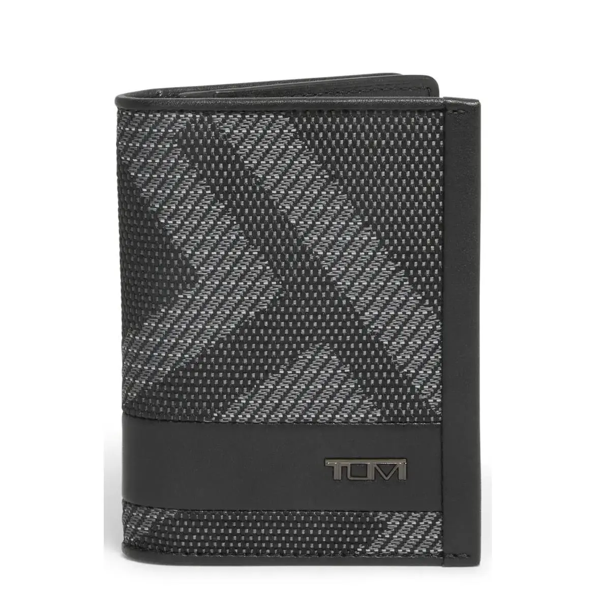 Tumi Alpha Gusseted Card Case in Reflective Tumi Jacquard One Size