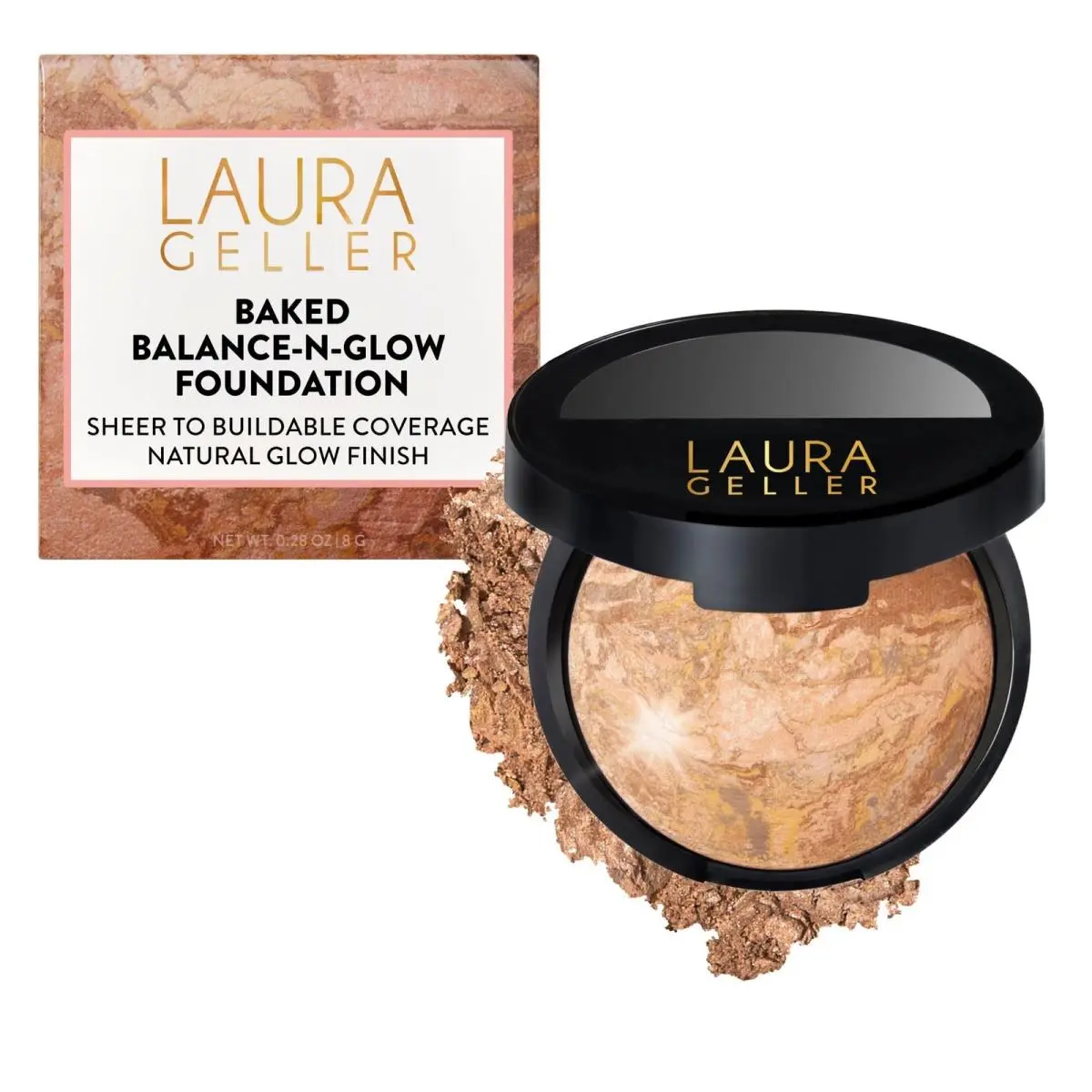 Laura Geller Baked Balance-n-glow Illuminating Powder Foundation - Medium