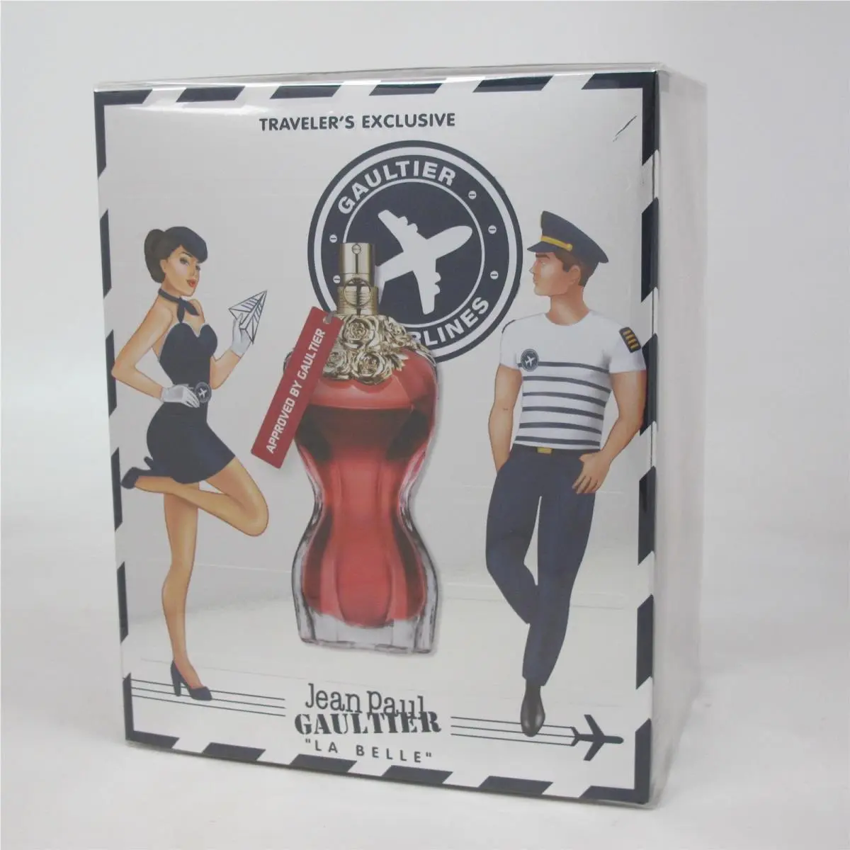 LA Belle by Jean Paul Gaultier 2 Pcs Set: 3.4oz 0.34oz Eau de Parfum Spray
