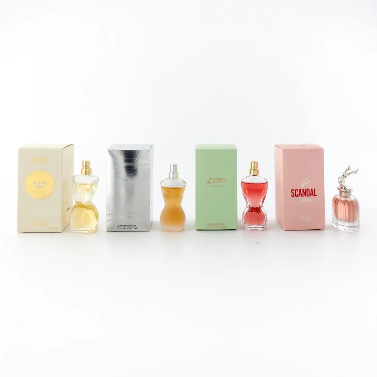 Jean Paul Gaultier 4 Piece Feminine Mini Collection Women