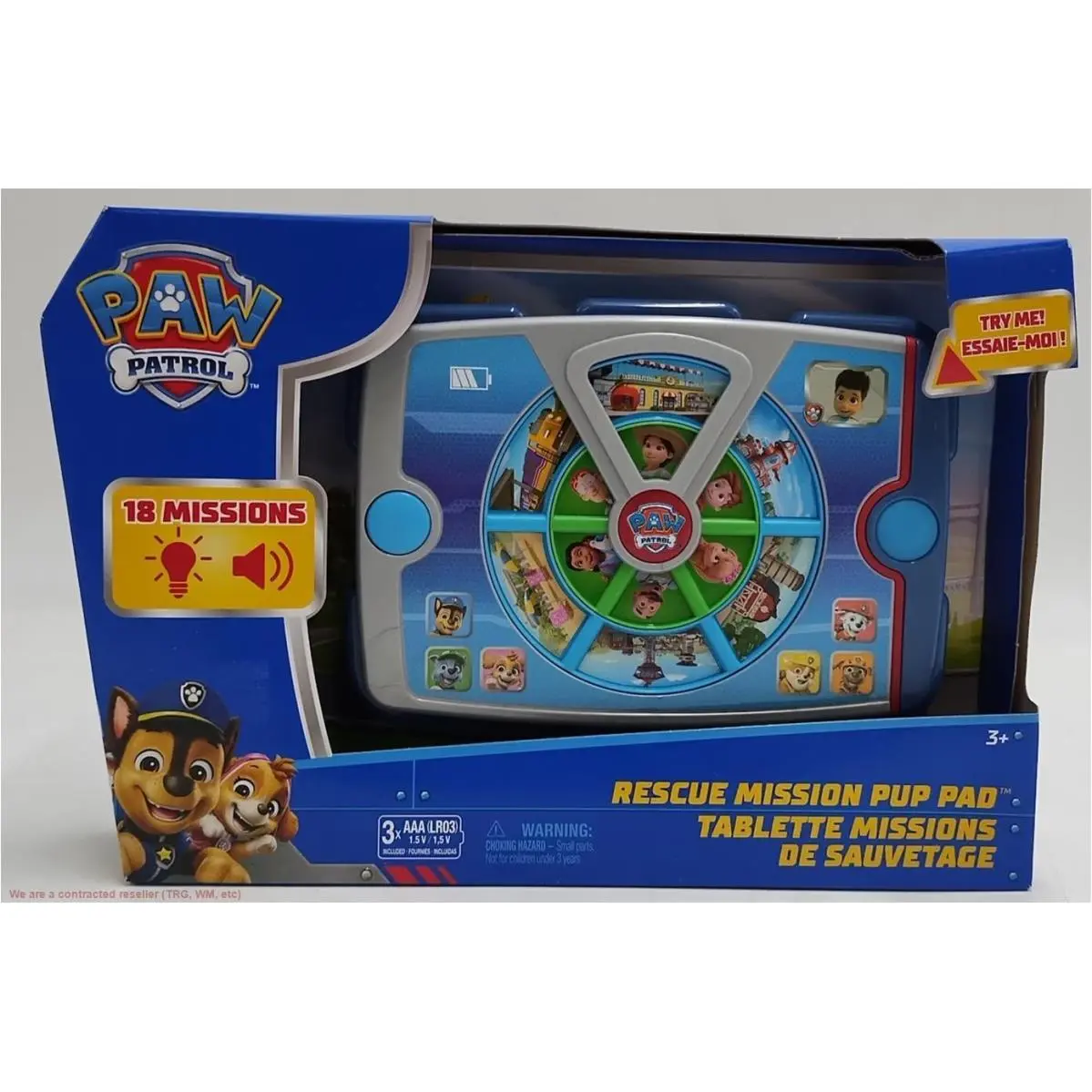 Paw Patrol Academy Rescue Mission Pup Pad Interactive Toy with Lights
