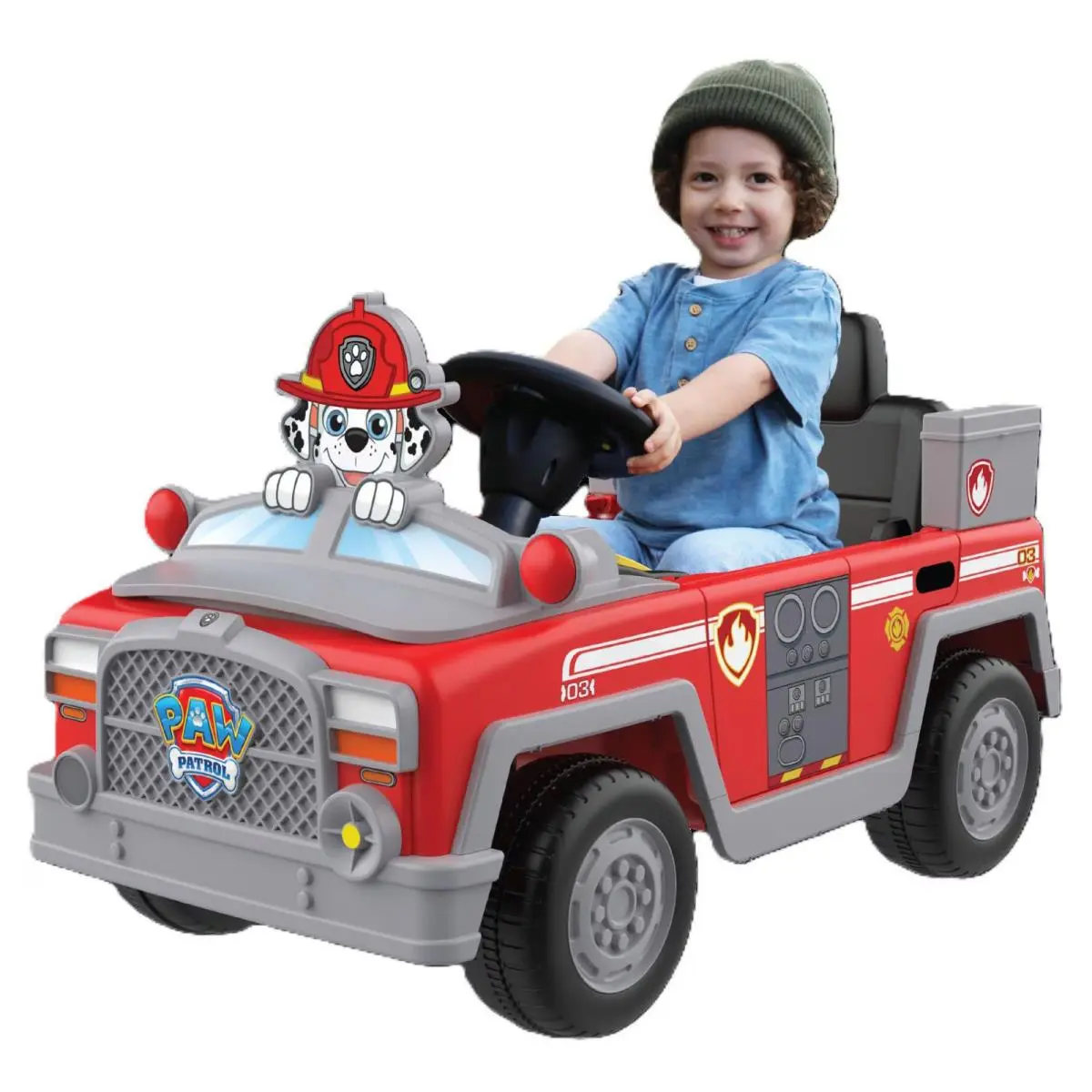 Paw Patrol Marshall 12V Fire Truck Ride-on Kids Electric Ride-on 2+