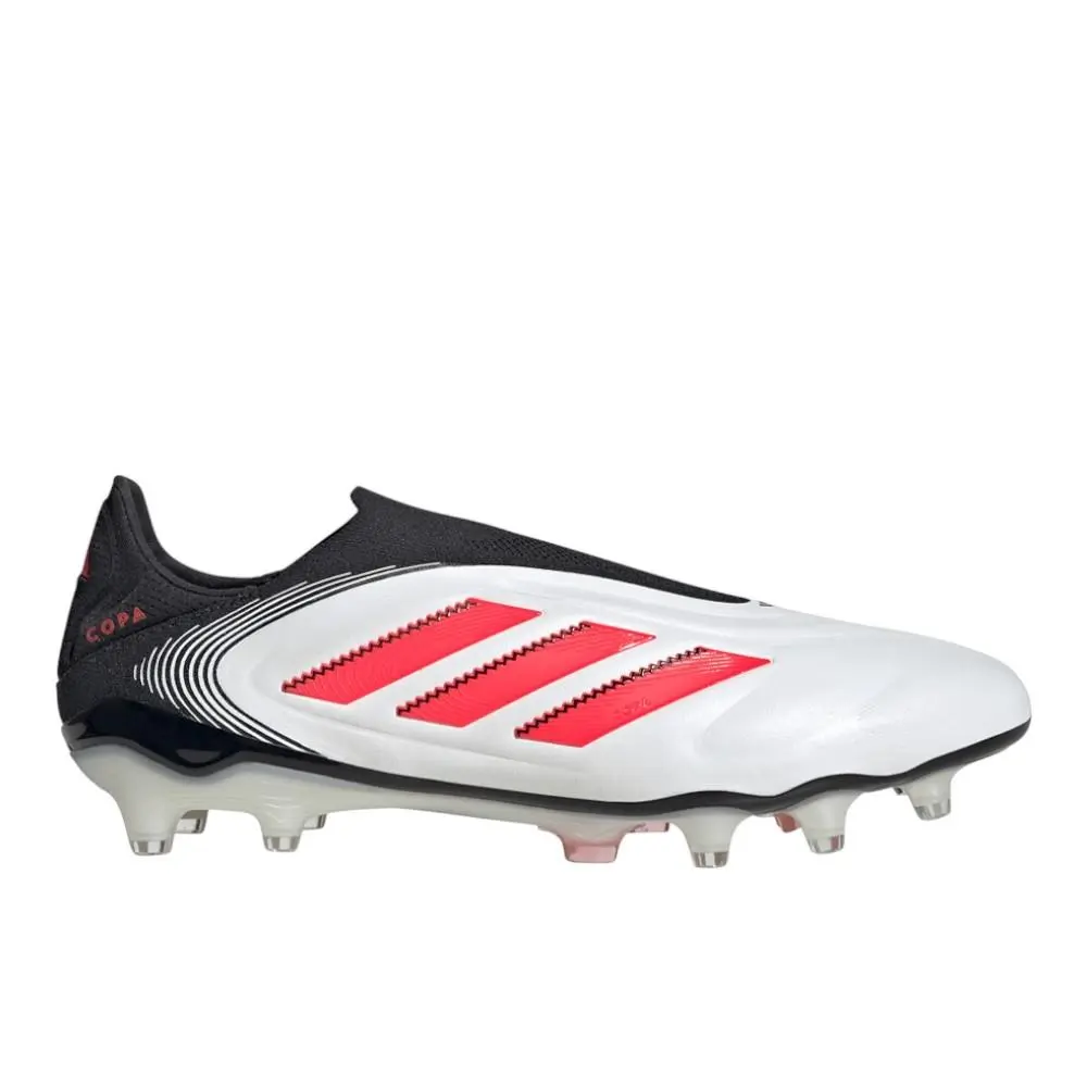 Adidas Copa Pure 3 Elite Laceless Firm Ground Mens White Sneakers Athletic Shoe