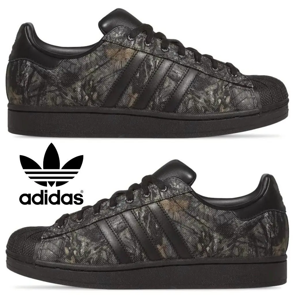 Adidas shoes - adidas Superstar - Superstar - Black, Manufacturer: Core Black/Khaki/Gum 13