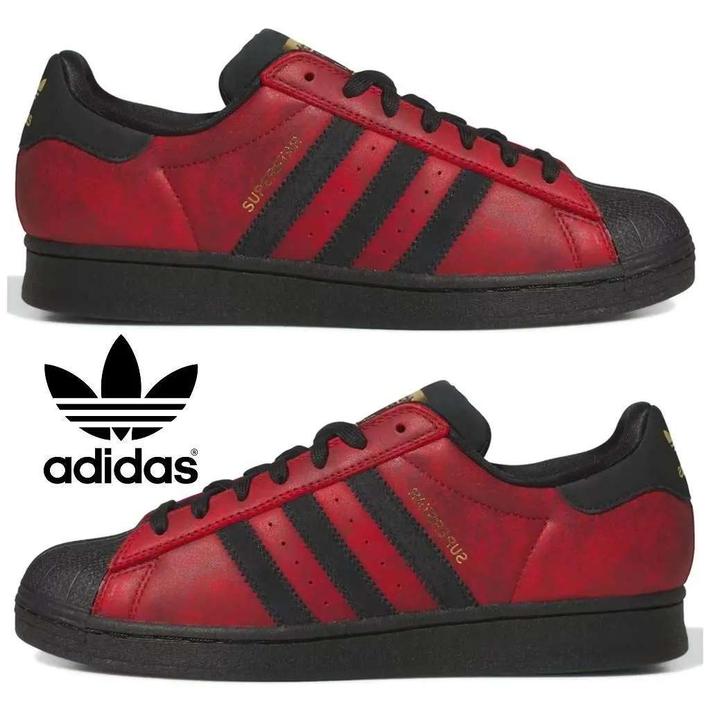 Adidas shoes - adidas Superstar ADV - Superstar ADV - Red, Manufacturer: Better Scarlet / Core Black / Gold Metallic 17