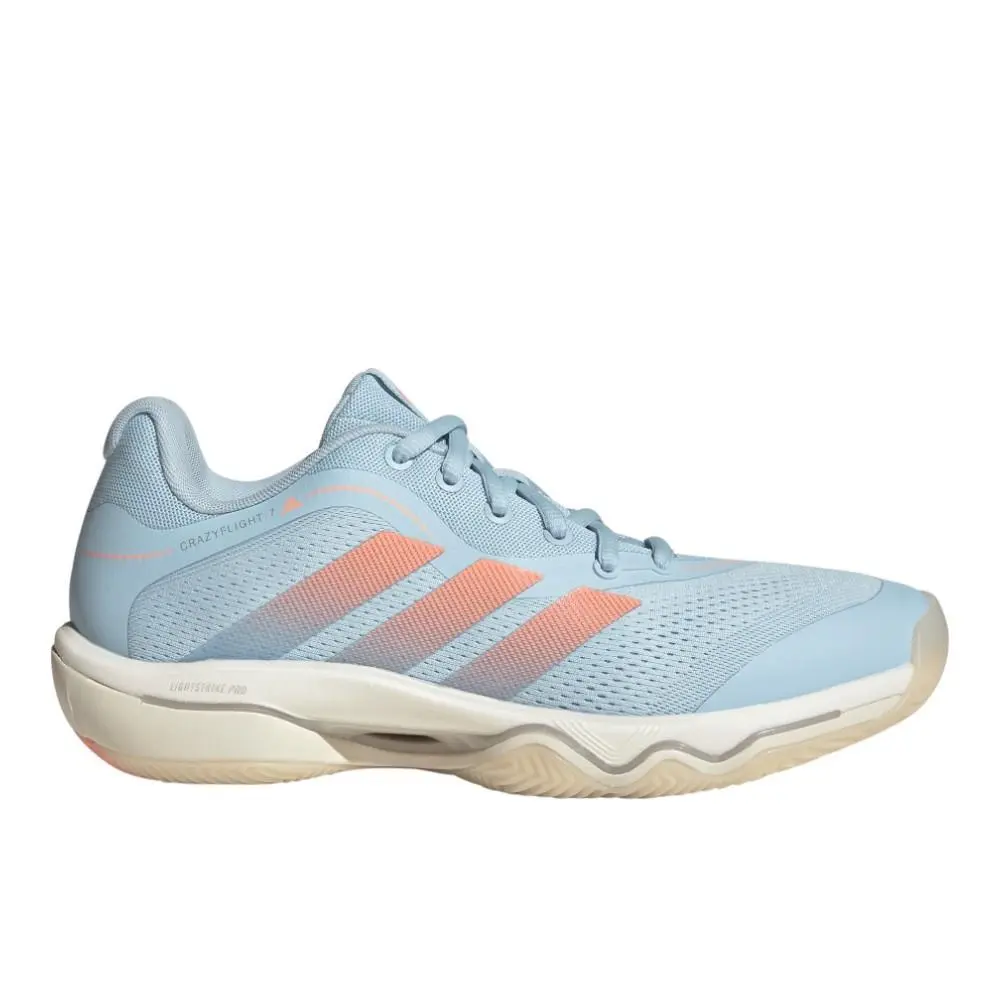 Adidas Crazyflight 7 Womens Blue Sneakers Athletic Shoes SB1158-KJ9559