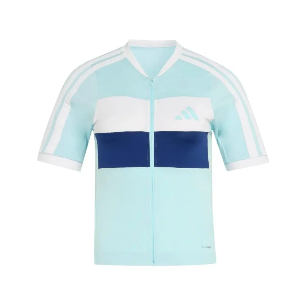 Adidas clothing - adidas Tempo Merino Cycling Jersey - SB1158-KB9577 - Blue 5