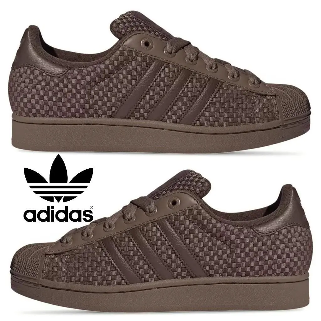 Adidas Originals Superstar II Woven Men`s Sneakers Walking Comfort Sport Shoes