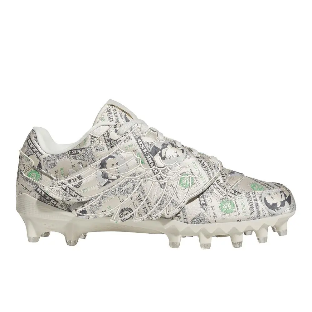 Adidas Forum Cleat Low Football Cleats Mens Beige Sneakers Athletic Shoes SB1158