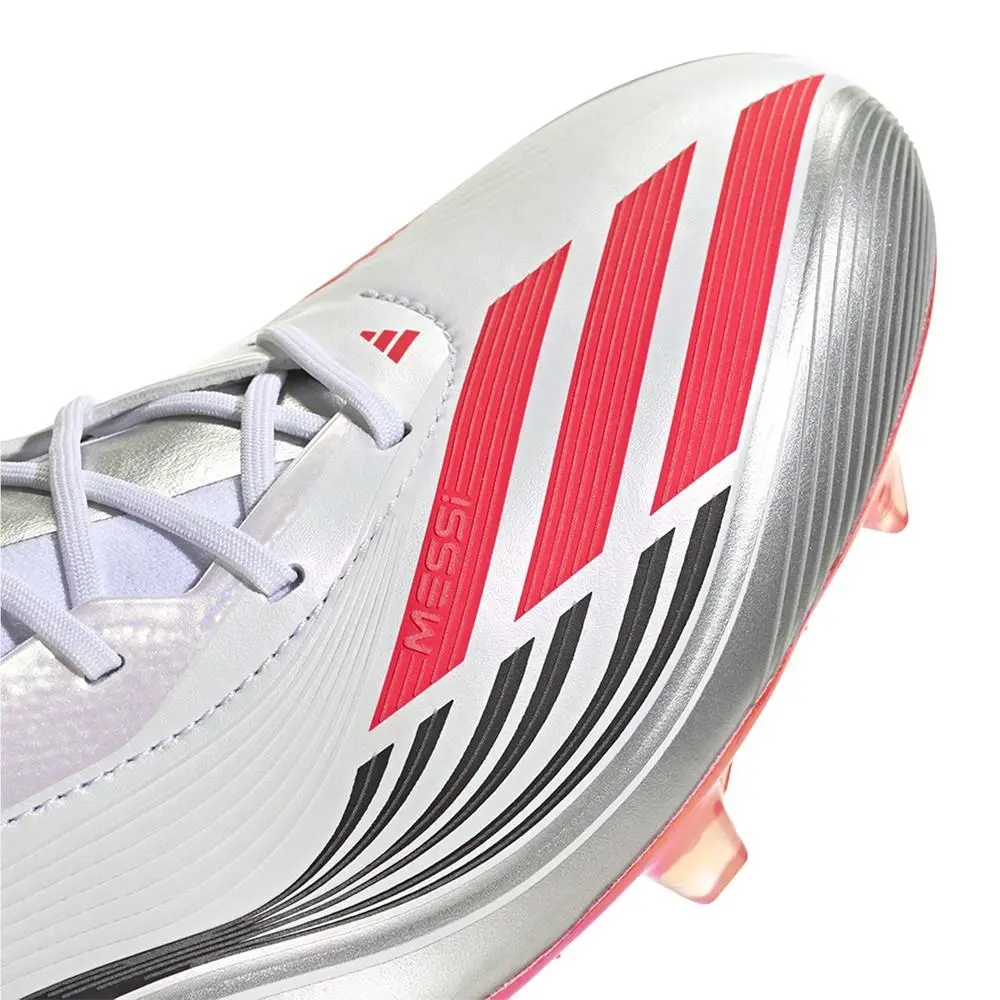 Adidas shoes - adidas F50 Messi Elite Firm Ground Soccer Cleats - JP5593 - White 4