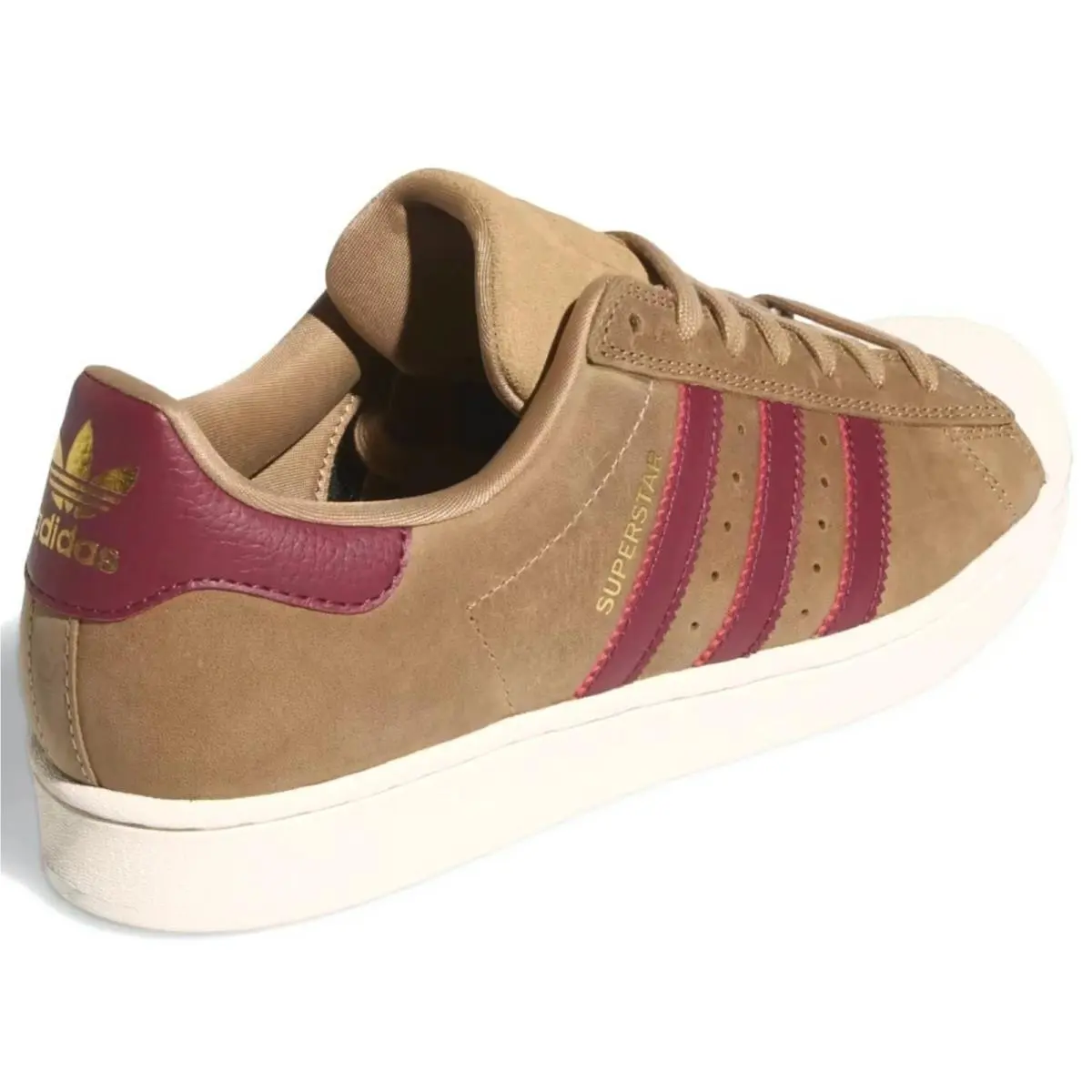 Adidas shoes - adidas Superstar ADV - Superstar ADV - Brown, Manufacturer: Cardboard / Shadow Red / Gold Metallic 19