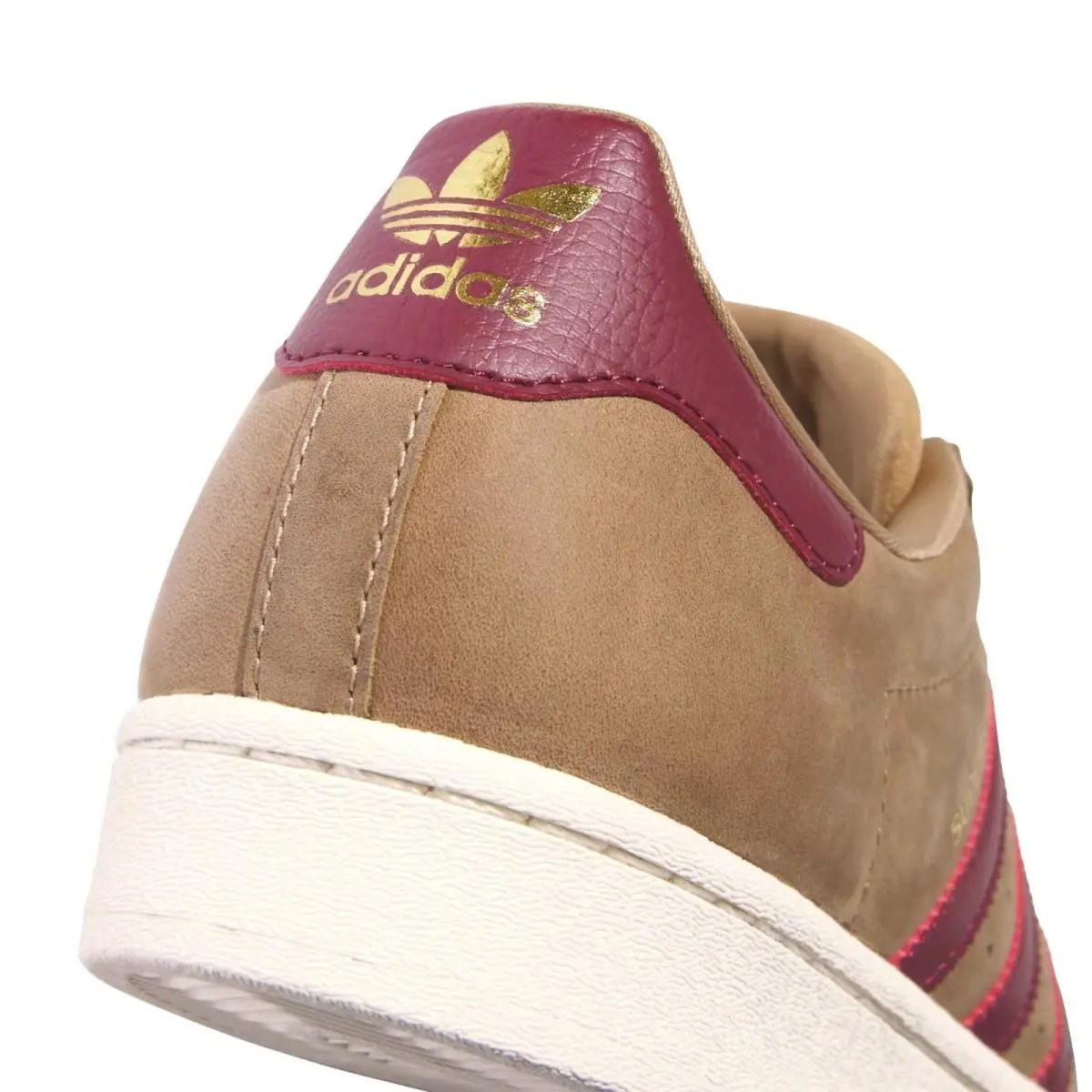 Adidas shoes - adidas Superstar ADV - Superstar ADV - Brown, Manufacturer: Cardboard / Shadow Red / Gold Metallic 25