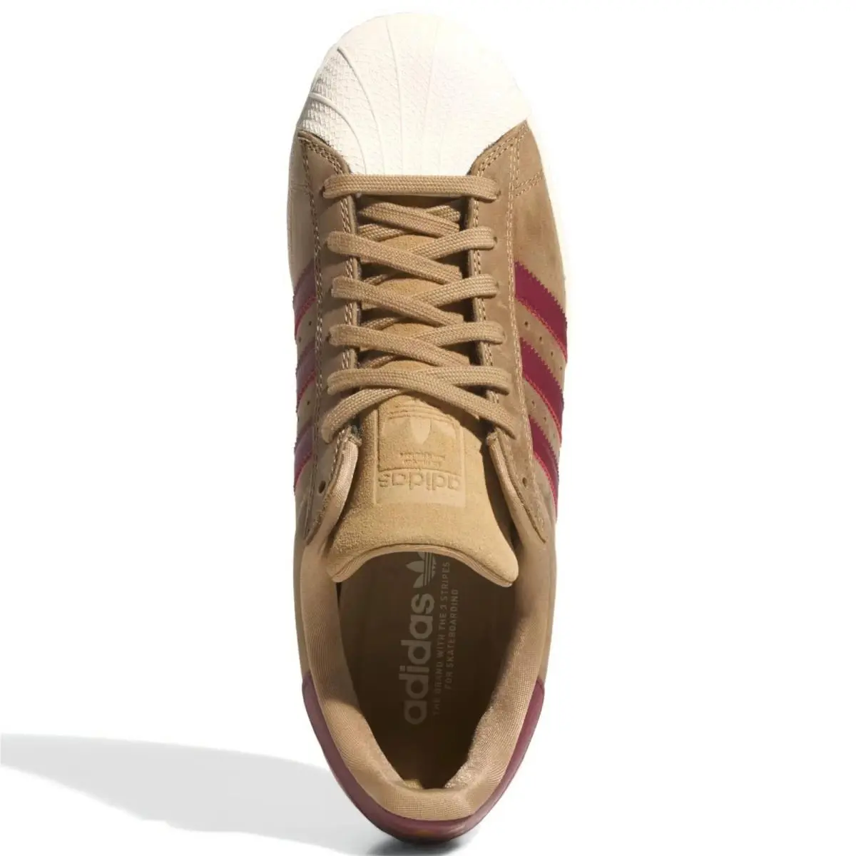 Adidas shoes - adidas Superstar ADV - Superstar ADV - Brown, Manufacturer: Cardboard / Shadow Red / Gold Metallic 31