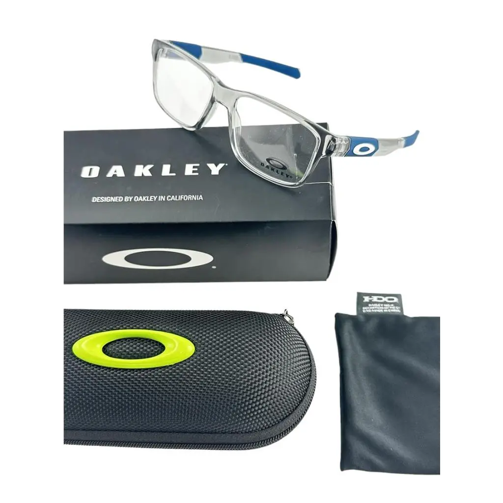 Oakley Youth Field Day Gray Shadow Frames Blue 48-14-128 Eyeglasses OY8007