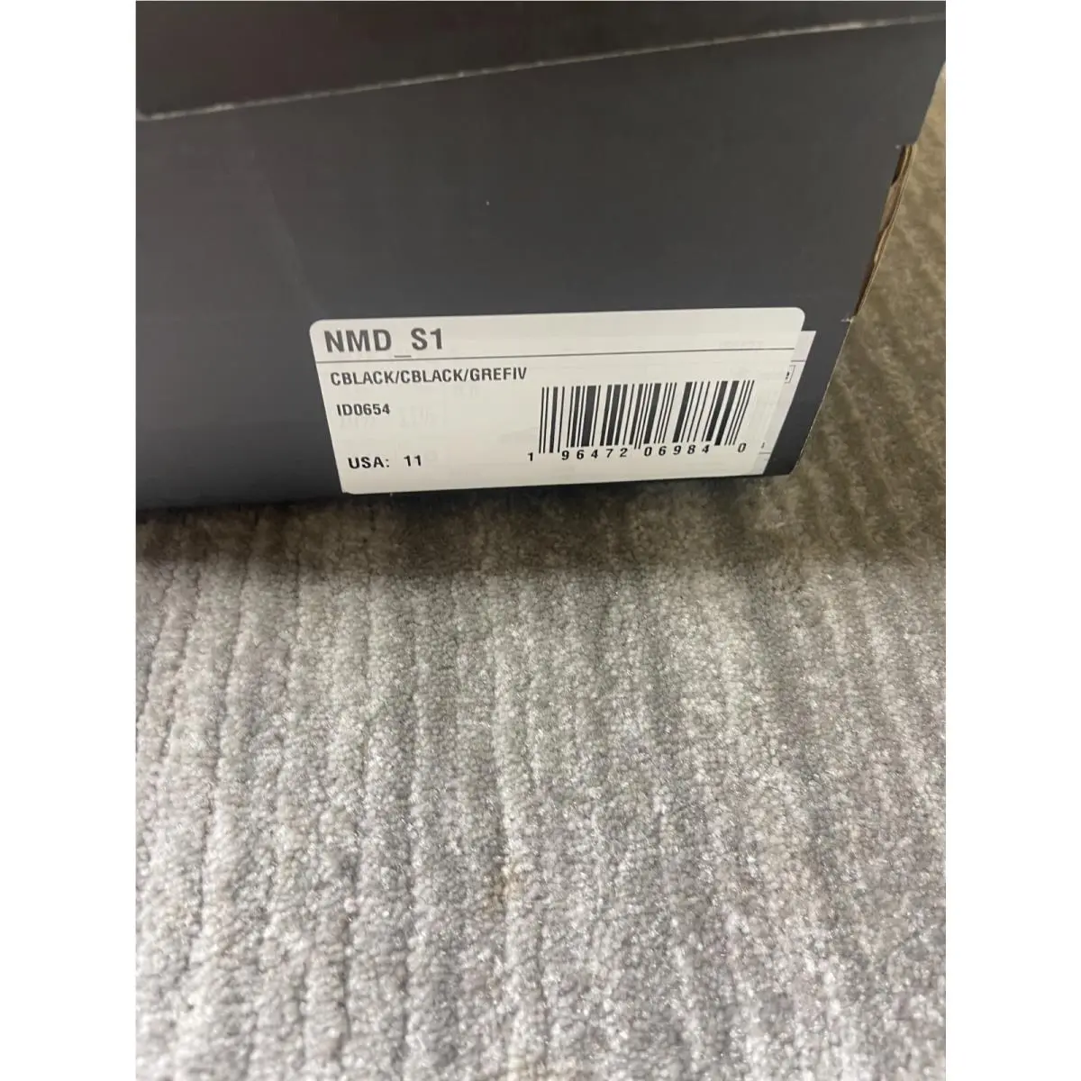 Adidas shoes - adidas NMD S1 - NMD - ID0654 - Core Black / Core Black / Grey Five 10