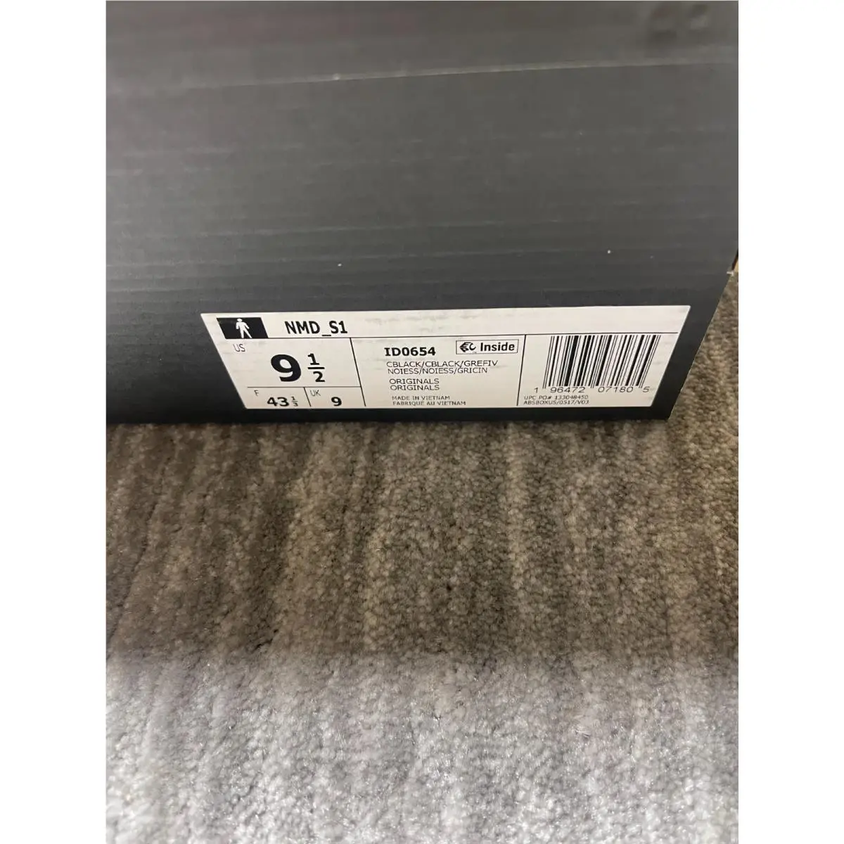 Adidas shoes - adidas NMD S1 - NMD - ID0654 - Core Black / Core Black / Grey Five 27
