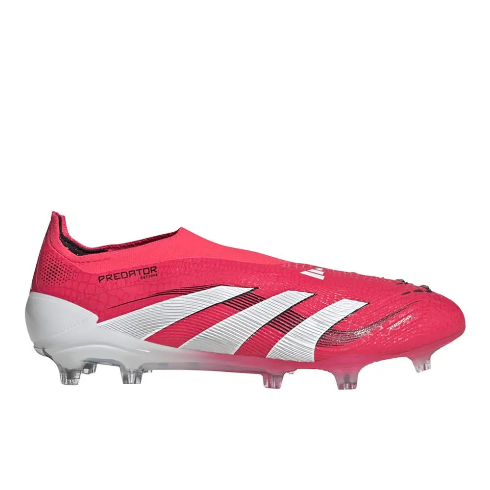 Adidas Predator Elite Firm Ground Mens Red Sneakers Athletic Shoes ID3877