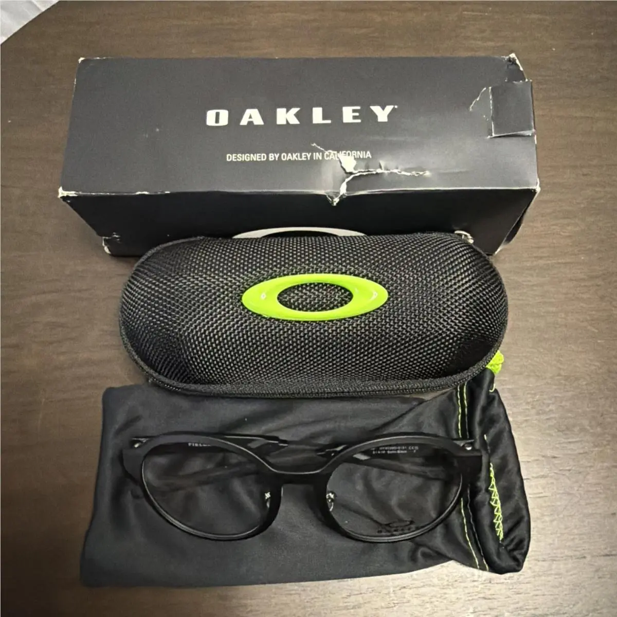 Oakley Junior Fielder OY8028 Black Youth RX Ready with Demo Lens