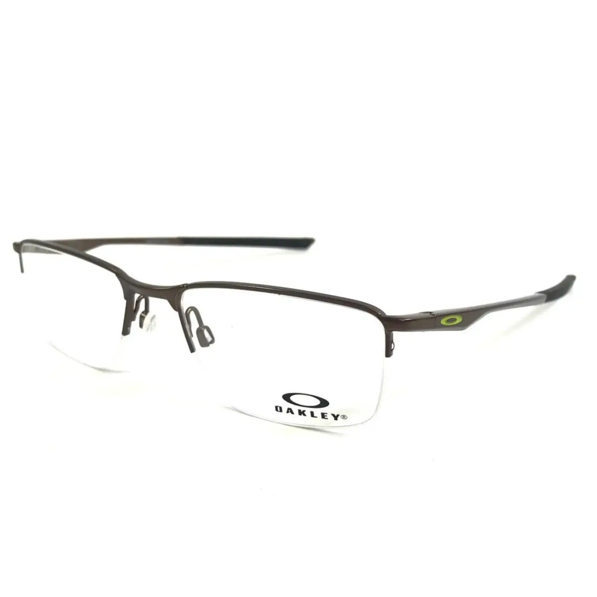 Oakley Eyeglasses Frame Socket 5.5 OX3218-1852 Satin Mahogany Half Rim 52-18-136