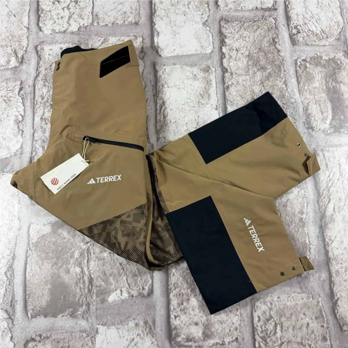 Adidas Terrex Xperior Hybrid 3-Layer Ski Pants L/xl Climaproof+ JN3092