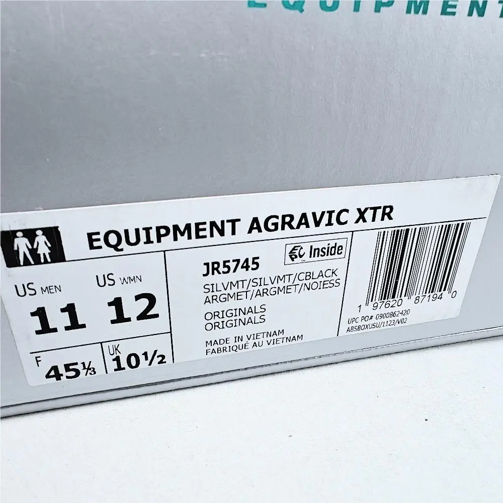 Adidas shoes - Adidas Equipment Agravic XTR - Equipment Agravic XTR - JR5745 - Silver Metallic / Silver Metallic / Core Black 0