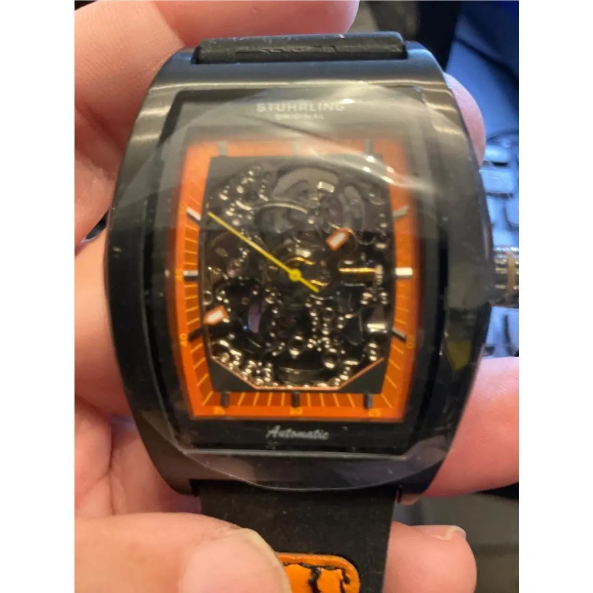 Stuhrling Millenia Sport Watch 182B Automatic 43mm Skeleton