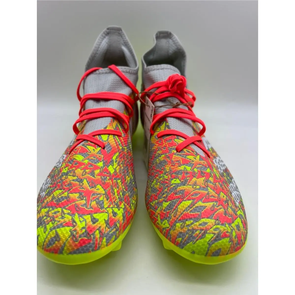 Adidas shoes - Adidas Predator Freak - Predator Freak - FY6531 - Clear Grey / Cloud White / Solar Yellow (UPC: 191985092798) 9