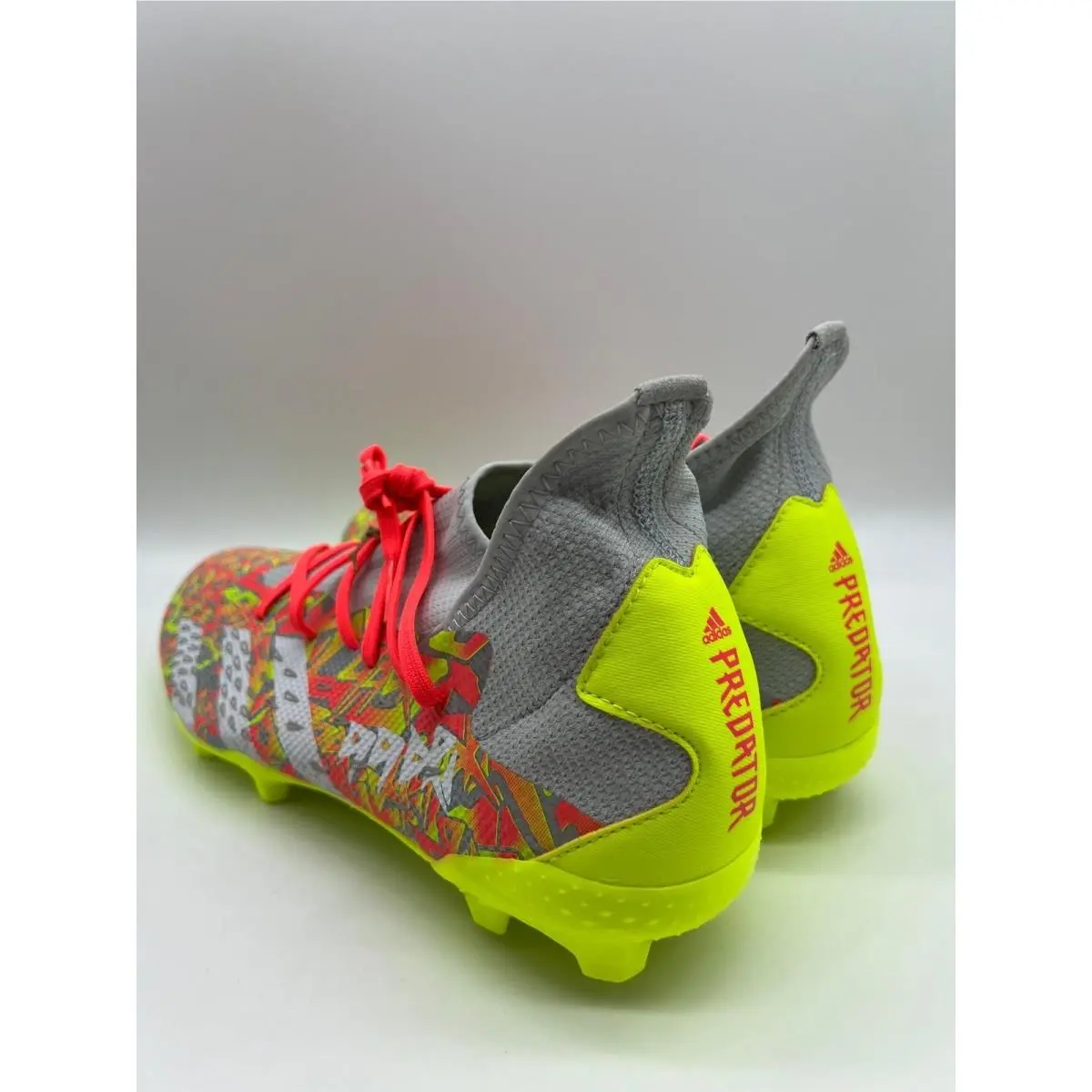 Adidas shoes - Adidas Predator Freak - Predator Freak - FY6531 - Clear Grey / Cloud White / Solar Yellow (UPC: 191985092798) 7