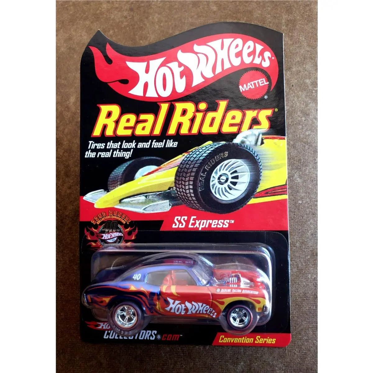 2008 Hot Wheels SS Express 22nd Annual Collectors Convention Real Riders /10000