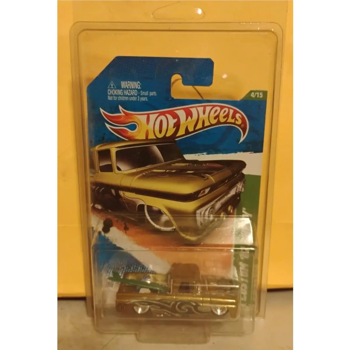 Hot Wheels 2011 Super Treasure Hunt 4/15 Custom `62 Chevy 1:64 Scale Truck
