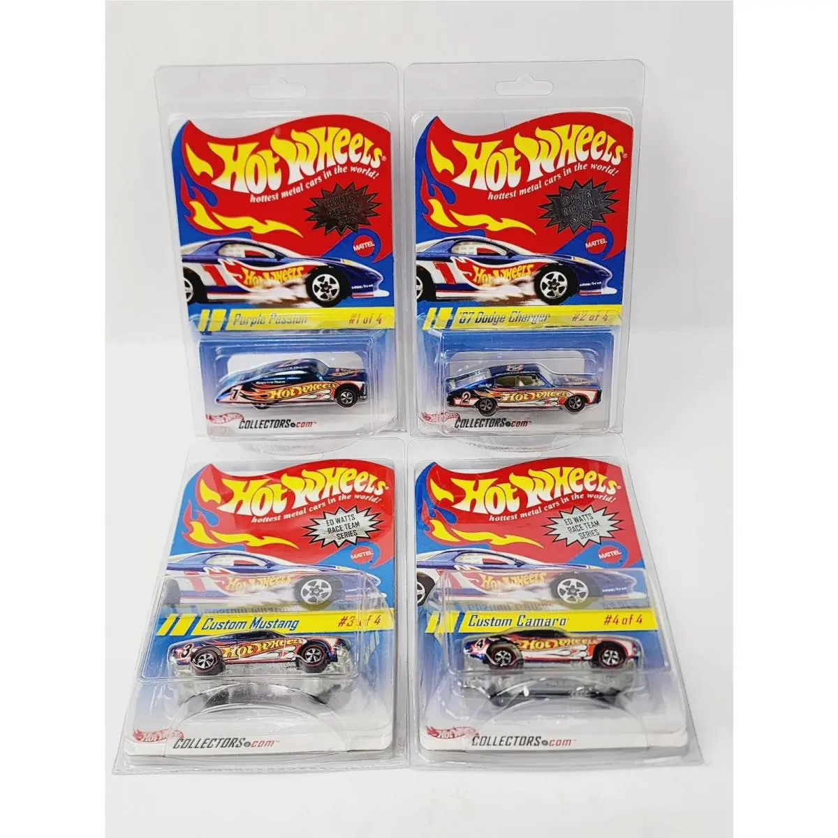 Hot Wheels ED Watts Race Team Matching Set Super Low 35 Nice LJ52